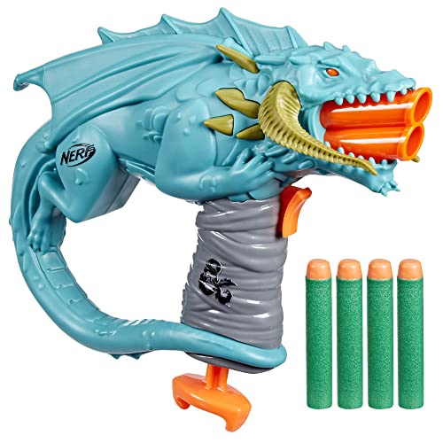 Nerf Dungeons & Dragons Rakor Blaster und 4 Nerf Elite 2.0 Darts, D&D Nerf Dungeons & Dragons Rakor Blaster und 4 Nerf Elite 2.0 Darts, D&D von NERF