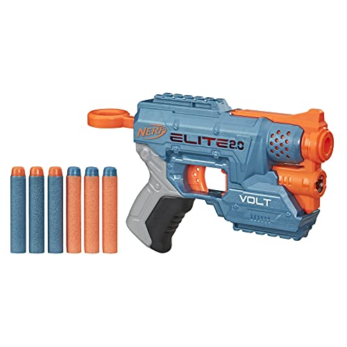 Nerf Elite 2.0 Volt SD-1 Blaster mit 6 Darts und Steckschienen, Spielzeug für draußen und drinnen, Reichweite bis zu 27 Meter, erweiterbar mit Zubehör, für Kinder ab 8 Jahren Nerf Elite 2.0 Volt SD-1 Blaster mit 6 Darts und Steckschienen, Spielzeug für draußen und drinnen, Reichweite bis zu 27 Meter, erweiterbar mit Zubehör, für Kinder ab 8 Jahren von NERF