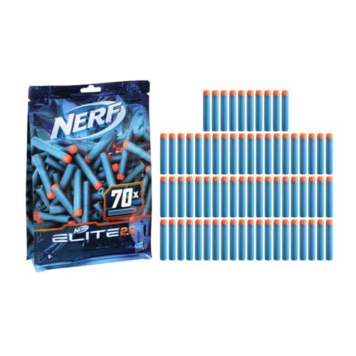 Nerf Elite 2.0 70-Dart Nachfüllpackung – Enthält 70 Nerf Elite 2.0 Darts, kompatibel mit Allen Nerf Elite Blastern Nerf Elite 2.0 70-Dart Nachfüllpackung – Enthält 70 Nerf Elite 2.0 Darts, kompatibel mit Allen Nerf Elite Blastern von NERF