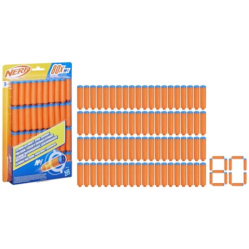 Nerf N Series N1 Darts, Includes 80 Darts, Compatible Only with Nerf N Series Blasters, Outdoor Games, Ages 8+ Nerf N Series N1 Darts, Includes 80 Darts, Compatible Only with Nerf N Series Blasters, Outdoor Games, Ages 8+ von NERF