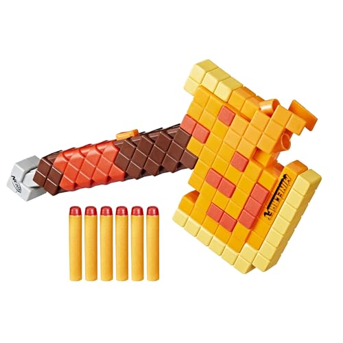 Nerf Minecraft Firebrand Dart-Blaster Axt von NERF