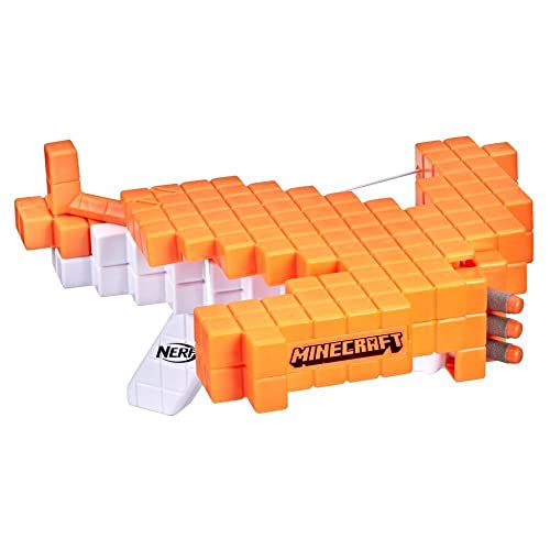 Nerf Minecraft Pillager's Armbrust, Dart-Blasting Crossbow, Includes 3 Elite Darts, Real Crossbow Action, Pull-Back Priming Handle Nerf Minecraft Pillager's Armbrust, Dart-Blasting Crossbow, Includes 3 Elite Darts, Real Crossbow Action, Pull-Back Priming Handle von Nerf