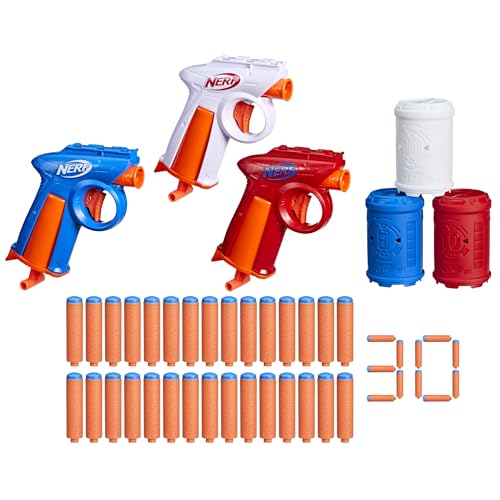 Nerf N Series Backyard Triple Pack, 3 Blaster, 30 Nerf N1 Darts, 3 Ziele Nerf N Series Backyard Triple Pack, 3 Blaster, 30 Nerf N1 Darts, 3 Ziele von NERF