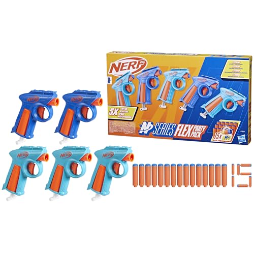 Nerf N Series Party Pack, 5 Blaster, 15 Nerf N1 Darts Nerf N Series Party Pack, 5 Blaster, 15 Nerf N1 Darts von NERF