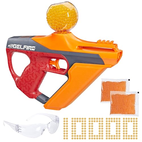 Nerf Pro Gelfire Uproar Full Auto Blaster, 150 FPS, 10.000 Gelfire Rounds, 400 Round Hopper, Eyewear Ages 14+ von NERF