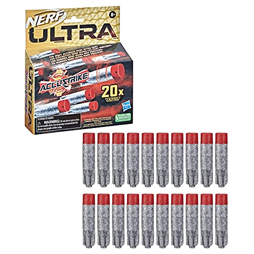 NERF AccuStrike Ultra 20-Dart Nachfüllpack für NERF Ultra Blaster, nur mit NERF Ultra Blastern kompatibel F2311EU4 Multicolor von NERF