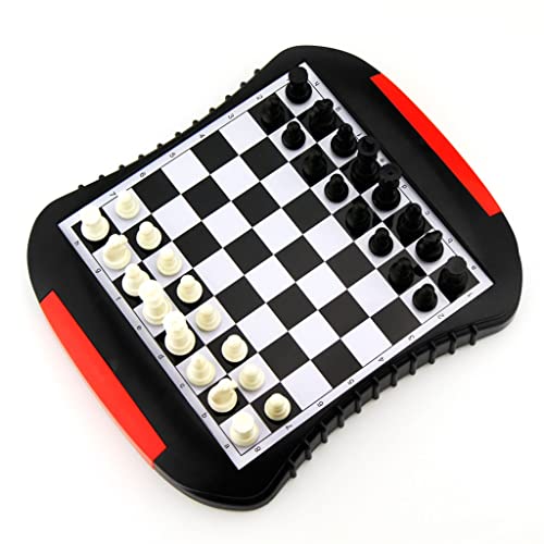 Traditionelle Spiele Schach Magnetic Chess Chessboard ist leicht zu tragen, Schubladentyp-Schachbrett kann gefaltet Werden, geeignet for Studenten und Anfänger Traditionelle Spiele Schach Magnetic Chess Chessboard ist leicht zu tragen, Schubladentyp-Schachbrett kann gefaltet Werden, geeignet for Studenten und Anfänger von NESPIQ