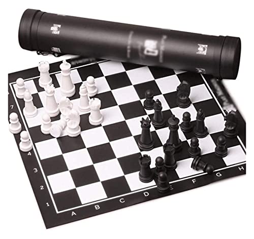 Traditionelle Spiele Schach Schachbrettspiel Reise-Schachspiel, 20 * 20 Zoll High-End-Schachbrett Aus Leder, Tragbares Schachspiel Traditionelle Spiele Schach Schachbrettspiel Reise-Schachspiel, 20 * 20 Zoll High-End-Schachbrett Aus Leder, Tragbares Schachspiel von NESPIQ