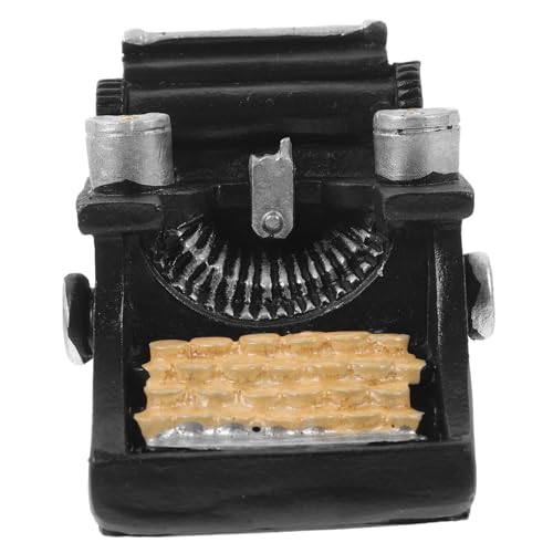 NESTINGHO Mini Schreibmaschine Mini Layout Requisite Schreibmaschinen Modell Dekor Vintage Mini Verzierung Miniatur Vintage Schreibmaschine Schreibtisch Schreibmaschine von NESTINGHO