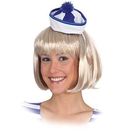 Hut: Mini-Hut »Sailor«, weiß-blau von NET TOYS
