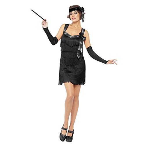 NET TOYS 23er Jahre Kleid schwarz Charleston Kostüm S 36/38 Flapperkostüm Charlestonkostüm Charlestonkleid Showgirl Damenkostüm NET TOYS 23er Jahre Kleid schwarz Charleston Kostüm S 36/38 Flapperkostüm Charlestonkostüm Charlestonkleid Showgirl Damenkostüm von NET TOYS