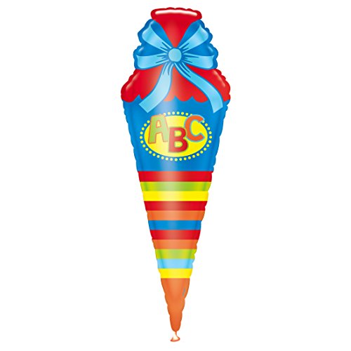 NET TOYS ABC Folienballon Schultüte Schulanfang Party Dekoration 35 x 111 cm Luftballon Schuleinführung Schulanfänger Zuckertüte NET TOYS ABC Folienballon Schultüte Schulanfang Party Dekoration 35 x 111 cm Luftballon Schuleinführung Schulanfänger Zuckertüte von NET TOYS