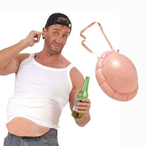 NET TOYS Addome Gonfiable Color Carne Getränkespender Birra für Scherze und Kostüme, Rosa, 8543G NET TOYS Addome Gonfiable Color Carne Getränkespender Birra für Scherze und Kostüme, Rosa, 8543G von NET TOYS