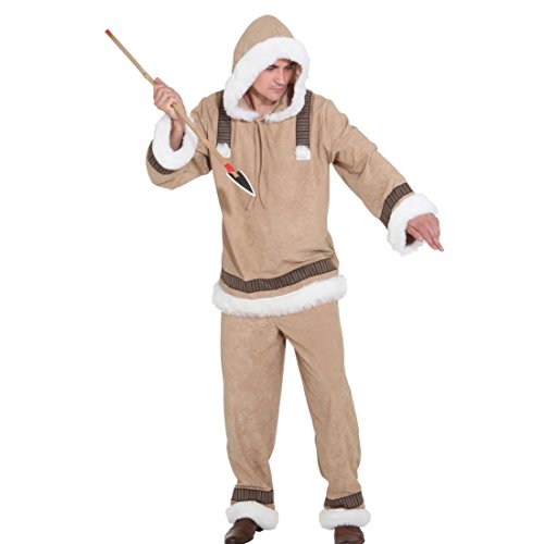 NET TOYS Adlartok Eskimo Kostüm für Herren Eskimokostüm Eskimomann Inuit Männerkostüm Plüschkostüm Felljacke Fellkleidung NET TOYS Adlartok Eskimo Kostüm für Herren Eskimokostüm Eskimomann Inuit Männerkostüm Plüschkostüm Felljacke Fellkleidung von NET TOYS