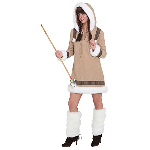 NET TOYS Akna Damen Kostüm Eskimo Eskimofrau - Eskimodame Eskimokostüm Inuit Damenkostüm Eskimokleid Fellkleid Fellkostüm Nordpol Kleid NET TOYS Akna Damen Kostüm Eskimo Eskimofrau - Eskimodame Eskimokostüm Inuit Damenkostüm Eskimokleid Fellkleid Fellkostüm Nordpol Kleid von NET TOYS