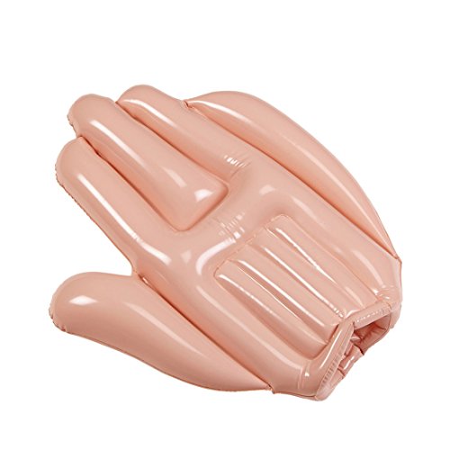 NET TOYS Aufblasbare Hand Riesenhand 50 cm Riesige Winkehand Jumbo Fanhand aufblasbar Karikatur Körperteil Riesen Hände Lustige XXL Scherzartikel Karneval Kostüm Zubehör NET TOYS Aufblasbare Hand Riesenhand 50 cm Riesige Winkehand Jumbo Fanhand aufblasbar Karikatur Körperteil Riesen Hände Lustige XXL Scherzartikel Karneval Kostüm Zubehör von NET TOYS