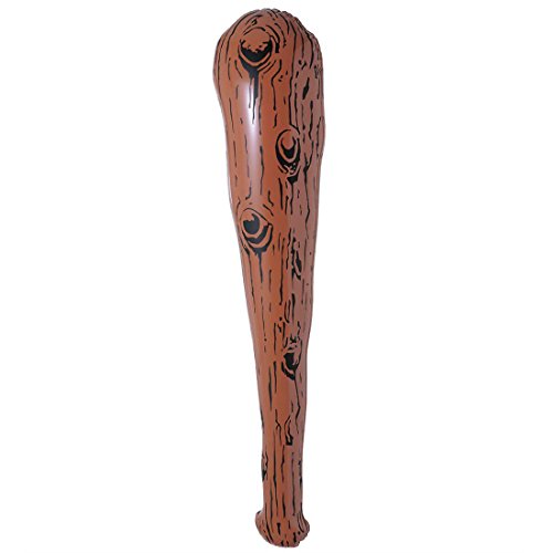 NET TOYS Aufblasbare Keule Steinzeitkeule Accessoir Steinzeit Urwald Neandertaler Knüttel Knüppel Kostüm Zubehör aufblasbar NET TOYS Aufblasbare Keule Steinzeitkeule Accessoir Steinzeit Urwald Neandertaler Knüttel Knüppel Kostüm Zubehör aufblasbar von NET TOYS