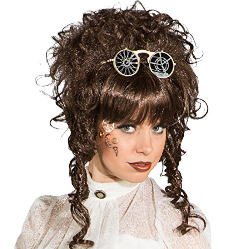 NET TOYS Barock Perücke Lockenperücke Rokoko braun Damenperücke Gothic Frauenperücke Steampunk NET TOYS Barock Perücke Lockenperücke Rokoko braun Damenperücke Gothic Frauenperücke Steampunk von NET TOYS