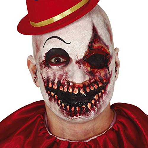 NET TOYS Blutiger Zombie Mund - 15cm - Gruselige Party-Schminke Halloween Narben Horror-Clown - EIN Blickfang für Gruselparty & Mottoparty von NET TOYS