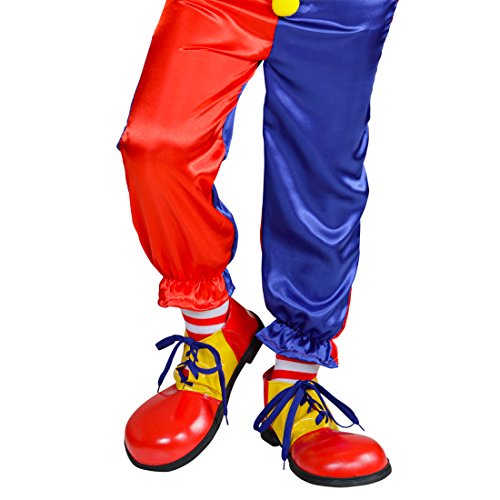 NET TOYS Bunte Clown Schuhe für Kinder Clownschuhe Zirkus Clownsschuhe Harlekin Kinderschuhe NET TOYS Bunte Clown Schuhe für Kinder Clownschuhe Zirkus Clownsschuhe Harlekin Kinderschuhe von NET TOYS