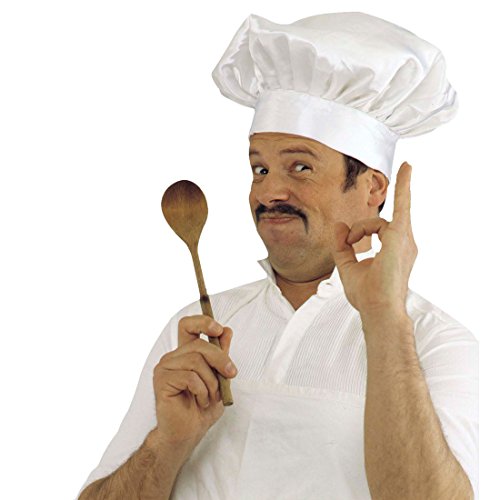 NET TOYS Chefkoch Mütze Kochmütze Koch Faschingsmütze Chef Koch Kochhut Bistro Feinschmecker Kostüm Zubehör Fasching Karneval NET TOYS Chefkoch Mütze Kochmütze Koch Faschingsmütze Chef Koch Kochhut Bistro Feinschmecker Kostüm Zubehör Fasching Karneval von NET TOYS