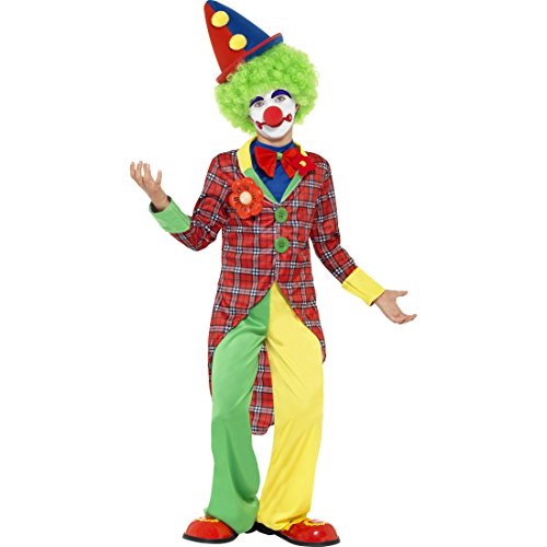 NET TOYS Clownkostüm Kinder Kinderkostüm Clown M, 7-9 Jahre, 130-143 cm Zirkuskostüm Kind Harlekin Verkleidung NET TOYS Clownkostüm Kinder Kinderkostüm Clown M, 7-9 Jahre, 130-143 cm Zirkuskostüm Kind Harlekin Verkleidung von NET TOYS