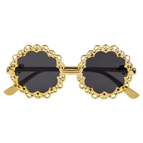 NET TOYS Coole Steampunk Brille - Gold-Schwarz - Originelles Damen-Accessoire Gläser mit Zahnrädern Vintage NET TOYS Coole Steampunk Brille - Gold-Schwarz - Originelles Damen-Accessoire Gläser mit Zahnrädern Vintage von NET TOYS