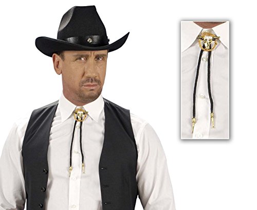NET TOYS Cowboy Krawatte Western Fliege Binder Westernkrawatte Western Rodeo Kostüm NET TOYS Cowboy Krawatte Western Fliege Binder Westernkrawatte Western Rodeo Kostüm von NET TOYS