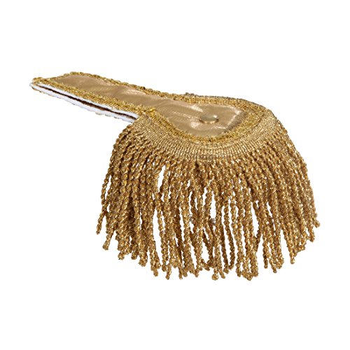 NET TOYS Edle Epauletten Uniform Schulterklappen Gold Fransen Schulterstücke Kapitän Schulterstücken Offizier Schulter Rangabzeichen Militär Kostüm Schmuck Karnevalskostüme Accessoires NET TOYS Edle Epauletten Uniform Schulterklappen Gold Fransen Schulterstücke Kapitän Schulterstücken Offizier Schulter Rangabzeichen Militär Kostüm Schmuck Karnevalskostüme Accessoires von NET TOYS