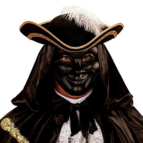 NET TOYS Einzigartige Anonymous Maske für Männer & Frauen - Schwarz - Aufregende Unisex-Maskerade Phantom Karneval in Venedig - Wie geschaffen für Fasching & Karneval NET TOYS Einzigartige Anonymous Maske für Männer & Frauen - Schwarz - Aufregende Unisex-Maskerade Phantom Karneval in Venedig - Wie geschaffen für Fasching & Karneval von NET TOYS