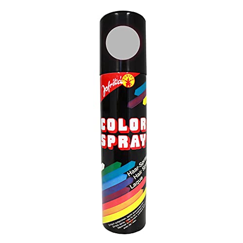 NET TOYS Farb Spray Silber Haarspray Colorspray Haarcoloration Farbspray Haare Fasching Haarsprays Colorsprays Haarcolorationen von NET TOYS