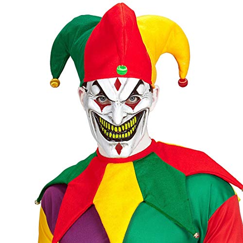NET TOYS Farbenfrohes Kostüm-Set mit Narren-Kappe & -Kragen - Verspielte Unisex-Verkleidung Kostüm-Set Kasper & Hofnarr - Bestens geeignet für Fasching & Karneval NET TOYS Farbenfrohes Kostüm-Set mit Narren-Kappe & -Kragen - Verspielte Unisex-Verkleidung Kostüm-Set Kasper & Hofnarr - Bestens geeignet für Fasching & Karneval von NET TOYS