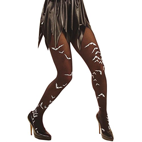 NET TOYS Fledermaus Strumpfhose Halloween Nylons Vampir Pantyhose Hexen Feinstrumpfhose Bat Damenstrumpfhose Dracula Kostüm Accessoires NET TOYS Fledermaus Strumpfhose Halloween Nylons Vampir Pantyhose Hexen Feinstrumpfhose Bat Damenstrumpfhose Dracula Kostüm Accessoires von NET TOYS
