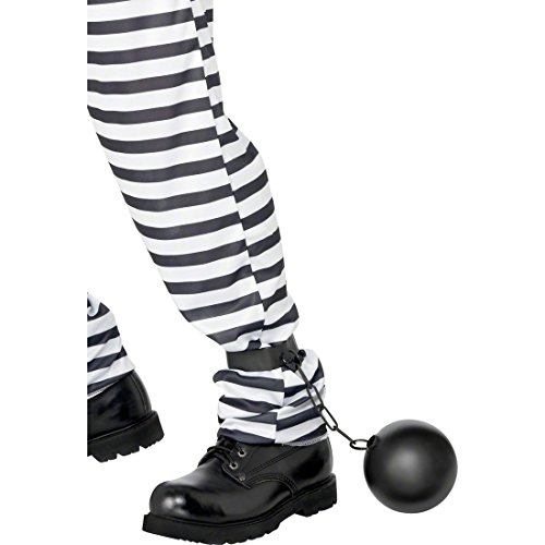 NET TOYS Fußfessel Sträflingskugel schwarz Fuß Fessel Fussfesseln Sträfling Kugel JGA Junggesellenabschied Kostüm Zubehör NET TOYS Fußfessel Sträflingskugel schwarz Fuß Fessel Fussfesseln Sträfling Kugel JGA Junggesellenabschied Kostüm Zubehör von NET TOYS