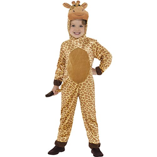 NET TOYS Giraffenkostüm Kinder Kinderkostüm Giraffe L, 10-12 Jahre, 145-158 cm Overall Jumpsuit Tier Tierkostüm Karneval von NET TOYS