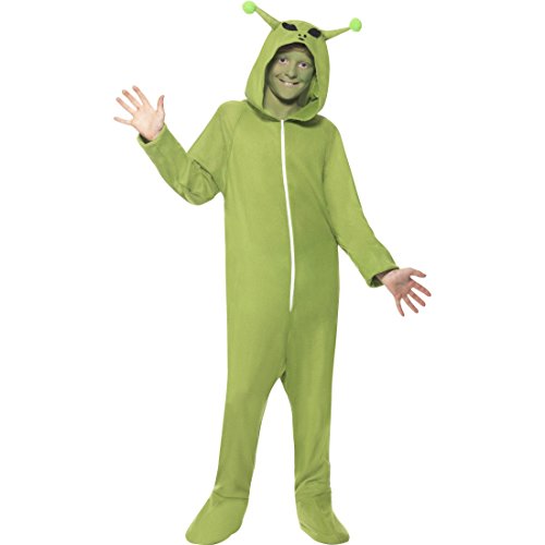 NET TOYS Grünes Monsterkostüm Kinder Alien Kostüm M 7-9 Jahre 128-140 cm Süßes Alienkostüm Außerirdischer Jumpsuit UFO Halloween E.T. Overall Space Ganzkörperkostüm Karneval Kostüme Jungen Mädchen NET TOYS Grünes Monsterkostüm Kinder Alien Kostüm M 7-9 Jahre 128-140 cm Süßes Alienkostüm Außerirdischer Jumpsuit UFO Halloween E.T. Overall Space Ganzkörperkostüm Karneval Kostüme Jungen Mädchen von NET TOYS