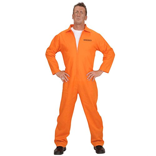 NET TOYS Häftling Kostüm Sträfling Gefangener Knasti Sträflingskostüm Häftlingskostüm orange Gr M 46/48 NET TOYS Häftling Kostüm Sträfling Gefangener Knasti Sträflingskostüm Häftlingskostüm orange Gr M 46/48 von NET TOYS