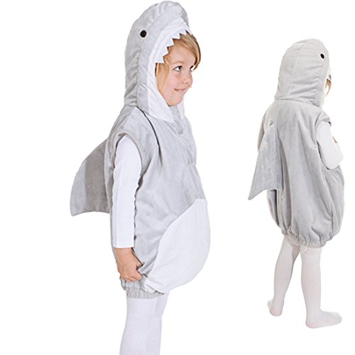 NET TOYS Hai Weste Kinder Haifisch Kostüm 104, 3-4 Jahre Haikostüm Oberteil Kinderkostüm Fisch NET TOYS Hai Weste Kinder Haifisch Kostüm 104, 3-4 Jahre Haikostüm Oberteil Kinderkostüm Fisch von NET TOYS