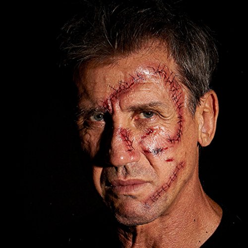 NET TOYS Halloween Fake Narben Genähte Wunden künstlich 10er Set Fake Tattoo Horrorwunde Zombie Fakewunden NET TOYS Halloween Fake Narben Genähte Wunden künstlich 10er Set Fake Tattoo Horrorwunde Zombie Fakewunden von NET TOYS