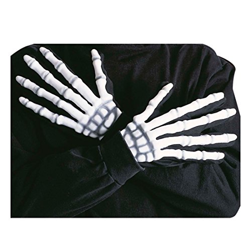NET TOYS Halloween Handschuhe Skelett Zubehör Horror Hände Horrorhandschuhe Halloweenhandschuhe Halloweenhand Halloweenhände NET TOYS Halloween Handschuhe Skelett Zubehör Horror Hände Horrorhandschuhe Halloweenhandschuhe Halloweenhand Halloweenhände von NET TOYS
