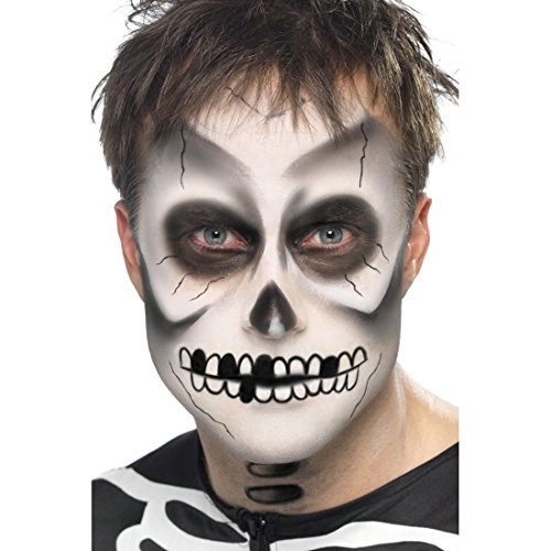 NET TOYS Halloween Schminke Skelett Make Up Halloweenschminke Skelettschminke Makeup Kostüm Zubehör NET TOYS Halloween Schminke Skelett Make Up Halloweenschminke Skelettschminke Makeup Kostüm Zubehör von NET TOYS