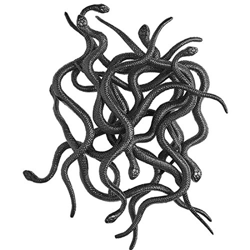 NET TOYS Halloween Streudeko 12 Kriechende Schlangen 12,5 cm Reptilien Tischdeko Dschungel Dekoration Tiere NET TOYS Halloween Streudeko 12 Kriechende Schlangen 12,5 cm Reptilien Tischdeko Dschungel Dekoration Tiere von NET TOYS