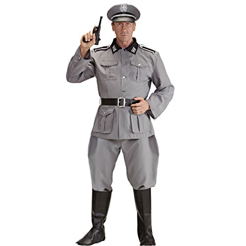 NET TOYS Herrenkostüm Deutscher Soldat WW2 Soldaten Kostüm XL 54 Historisches Soldatenkostüm Offizier Militär Uniform General 2. Weltkrieg Verkleidung Armee Outfit Männer NET TOYS Herrenkostüm Deutscher Soldat WW2 Soldaten Kostüm XL 54 Historisches Soldatenkostüm Offizier Militär Uniform General 2. Weltkrieg Verkleidung Armee Outfit Männer von NET TOYS
