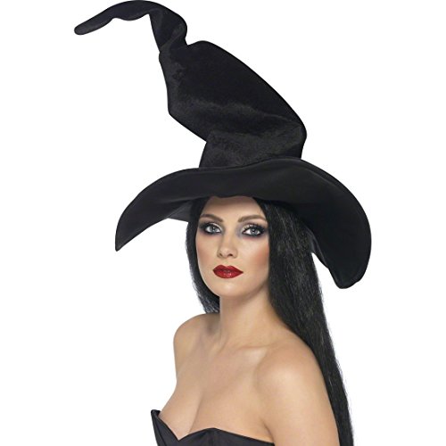 NET TOYS Hexen Hut Zauberin Schwarz Halloween Hut Hexen Kostüm Zubehör Walpurgisnacht Spitzhut Halloweenhut Hexenhut Faschingshut NET TOYS Hexen Hut Zauberin Schwarz Halloween Hut Hexen Kostüm Zubehör Walpurgisnacht Spitzhut Halloweenhut Hexenhut Faschingshut von NET TOYS