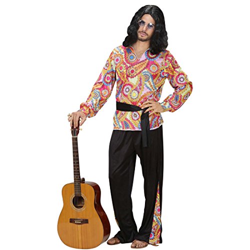 NET TOYS Hippie Outfit Herren 70er Jahre Kostüm S 48 Hippiekostüm Hemd Hose Gürtel Bunte Hippiehose 70s Flower Power Hippiehemd Hippieoutfit Fasching Karnevalskostüm Männer NET TOYS Hippie Outfit Herren 70er Jahre Kostüm S 48 Hippiekostüm Hemd Hose Gürtel Bunte Hippiehose 70s Flower Power Hippiehemd Hippieoutfit Fasching Karnevalskostüm Männer von NET TOYS