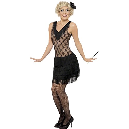 NET TOYS Jazz Charleston Kostüm Charlestonkleid schwarz M 40/42 20er Jahre Jazzkostüm Tänzerin Flapper Kostüm Charleston Kleid NET TOYS Jazz Charleston Kostüm Charlestonkleid schwarz M 40/42 20er Jahre Jazzkostüm Tänzerin Flapper Kostüm Charleston Kleid von NET TOYS