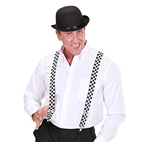 NET TOYS Karierte Hosenträger Schachbrett Bundhalter Y-Form Hosen Träger Rockabilly Hipster Punk Ska Hosenhalter 50er Jahre Kostüm Accessoire Outfit NET TOYS Karierte Hosenträger Schachbrett Bundhalter Y-Form Hosen Träger Rockabilly Hipster Punk Ska Hosenhalter 50er Jahre Kostüm Accessoire Outfit von NET TOYS