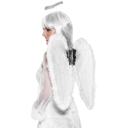 NET TOYS Karneval Engel Set weiß 50 cm Engelflügel Engelsflügel Engelset Engelverkleidung Outfit Kostüm Verkleidung NET TOYS Karneval Engel Set weiß 50 cm Engelflügel Engelsflügel Engelset Engelverkleidung Outfit Kostüm Verkleidung von NET TOYS