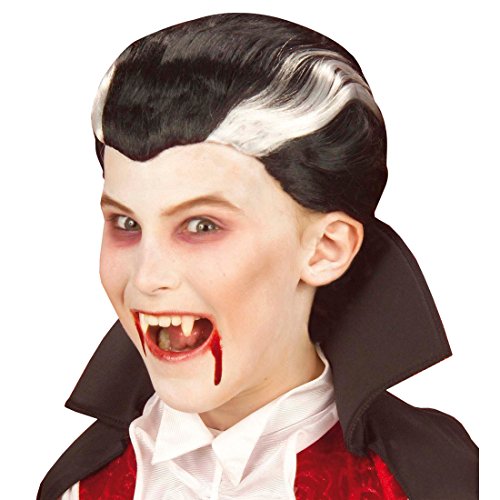 NET TOYS Kinder Perücke Dracula Halloween Vampir Perücken Vampirperücke Halloweenperücke Vampire Fasnet Fasnacht Draculaperücke Kostüm Zubehör NET TOYS Kinder Perücke Dracula Halloween Vampir Perücken Vampirperücke Halloweenperücke Vampire Fasnet Fasnacht Draculaperücke Kostüm Zubehör von NET TOYS