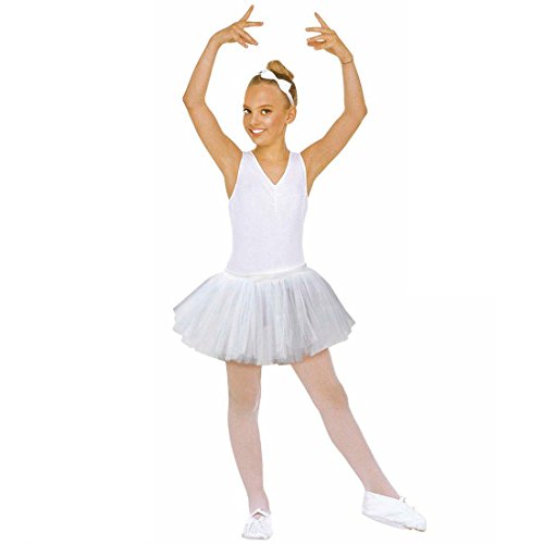 NET TOYS Kinder Tütü Ballettröckchen Weiss Ballettkleidung Tanzbekleidung Ballett Tutu Balettröckchen Ballerina Tü Tü von NET TOYS